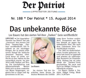15.08.2014 Lee Bauers, Der Patriot